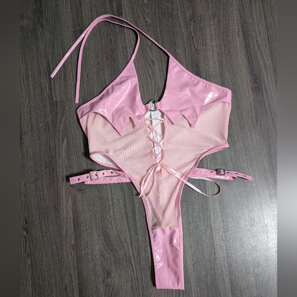 Moeflavor Pink Succubus Bodysuit - Picture 2 of 13
